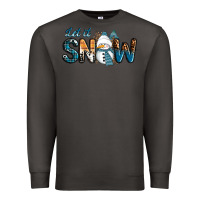 Smoke Let It Snow Snowman Premium Sweatshirt - RanaPortraitStore