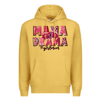 Antique Gold mama of drama girl mom Premium Hoodie - JahusDesignShop