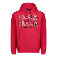 Cardinal mama of drama girl mom Premium Hoodie - JahusDesignShop