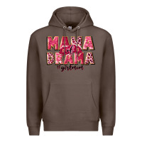 Coffee mama of drama girl mom Premium Hoodie - JahusDesignShop