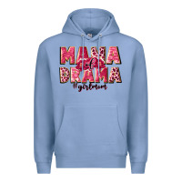 Colony Blue mama of drama girl mom Premium Hoodie - JahusDesignShop