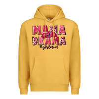 Mustard mama of drama girl mom Premium Hoodie - JahusDesignShop