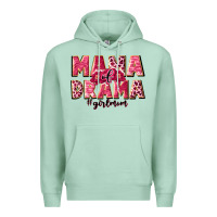 Seafoam mama of drama girl mom Premium Hoodie - JahusDesignShop