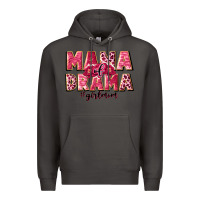 Smoke mama of drama girl mom Premium Hoodie - JahusDesignShop