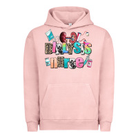 Pigment Salmon dialysis nurse Urban Hoodie - AdoDesignShop
