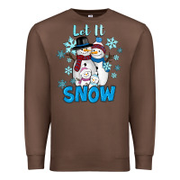 Chestnut Let It Snow Premium Sweatshirt - RanaPortraitStore