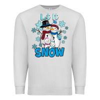Dove Grey Let It Snow Premium Sweatshirt - RanaPortraitStore
