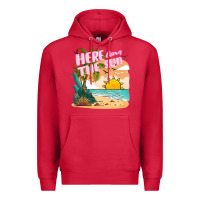 Cardinal here comes the sun Premium Hoodie - JahusDesignShop