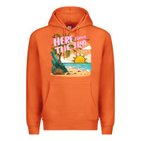 Carrot here comes the sun Premium Hoodie - JahusDesignShop