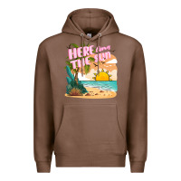 Chestnut here comes the sun Premium Hoodie - JahusDesignShop