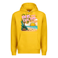 Lemon here comes the sun Premium Hoodie - JahusDesignShop
