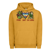 Pigment Peanut Butter peace love san judas Urban Hoodie - JahusDesignShop