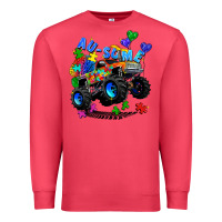 Cardinal monster truck au some Premium Sweatshirt - Zillion Design Studio