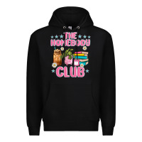 Black the homebody club Premium Hoodie - JahusDesignShop