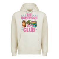 Oatmeal Heather the homebody club Premium Hoodie - JahusDesignShop