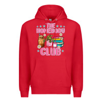 Red the homebody club Premium Hoodie - JahusDesignShop