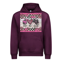 Mauve Wine peace love racing Urban Hoodie - JahusDesignShop