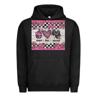 Pigment Black peace love racing Urban Hoodie - JahusDesignShop