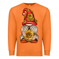 Carrot western gnome with sunflowers Premium Sweatshirt - texasbilliewilder
