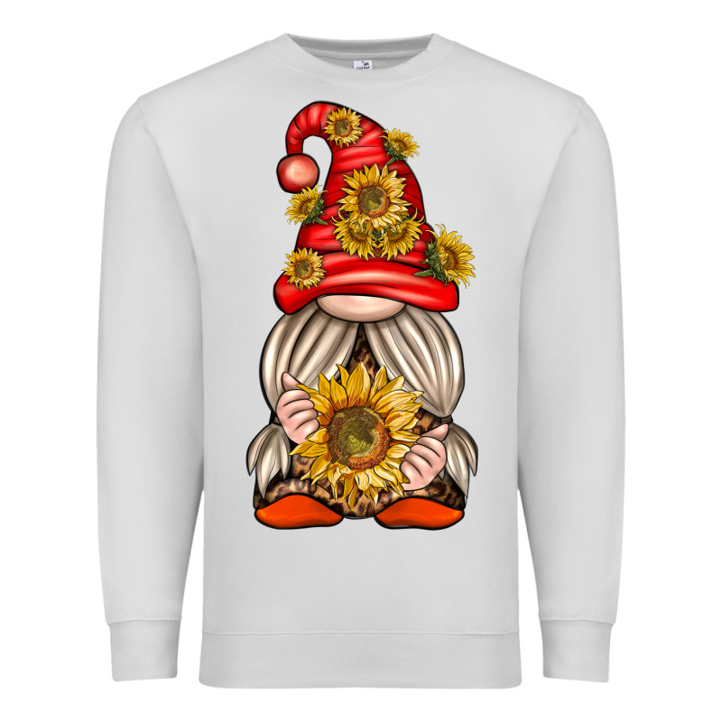Western Gnome With Sunflowers Premium Sweatshirt by texasbilliewilder | Teevron