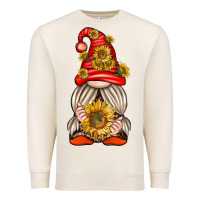 Sandshell western gnome with sunflowers Premium Sweatshirt - texasbilliewilder
