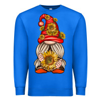 True Royal western gnome with sunflowers Premium Sweatshirt - texasbilliewilder