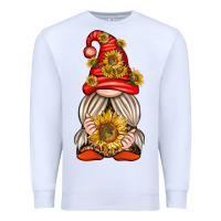 White western gnome with sunflowers Premium Sweatshirt - texasbilliewilder