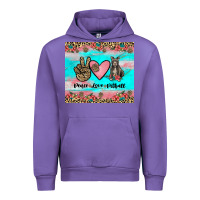 Tulip peace love pitbull Urban Hoodie - JahusDesignShop