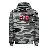 Slate Camo she is mom compliment words Premium Hoodie - JahusDesignShop