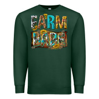 Sports Green western farm babe Premium Sweatshirt - texasbilliewilder