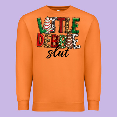 Premium Sweatshirt Little debbie slut Christmas