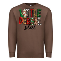 Chestnut Little debbie slut Christmas Premium Sweatshirt - RanaPortraitStore