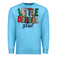 Ocean Blue Little debbie slut Christmas Premium Sweatshirt - RanaPortraitStore