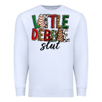 White Little debbie slut Christmas Premium Sweatshirt - RanaPortraitStore