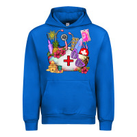Cobalt nurse  summer Urban Hoodie - AdoDesignShop