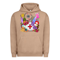 Pigment Burro nurse  summer Urban Hoodie - AdoDesignShop