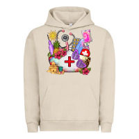 Pigment French Oak nurse  summer Urban Hoodie - AdoDesignShop