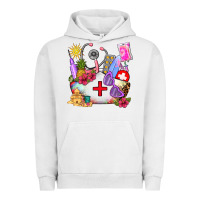 Pigment Lunar Rock nurse  summer Urban Hoodie - AdoDesignShop