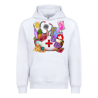 White nurse  summer Urban Hoodie - AdoDesignShop