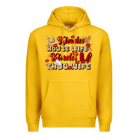 Lemon kinda house wife kinda thug wife Premium Hoodie - JahusDesignShop