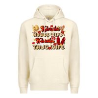 Sandshell kinda house wife kinda thug wife Premium Hoodie - JahusDesignShop