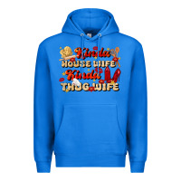 True Royal kinda house wife kinda thug wife Premium Hoodie - JahusDesignShop