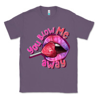 Lavender You Blow Me Away Valentines Day Classic Tee - FaDigitalArtStudio