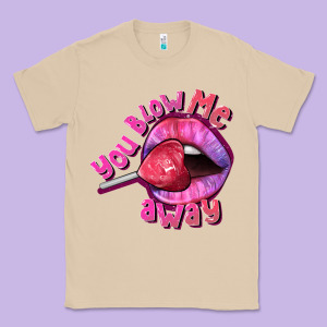 You Blow Me Away Valentines Day Classic Tee Designed By Fadigitalartstudio
