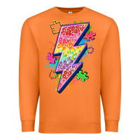 Carrot lightning bolt autism Premium Sweatshirt - Zillion Design Studio