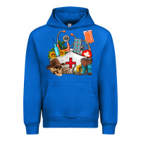 Cobalt nurse  summer Urban Hoodie - AdoDesignShop