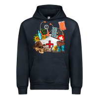 Navy nurse  summer Urban Hoodie - AdoDesignShop