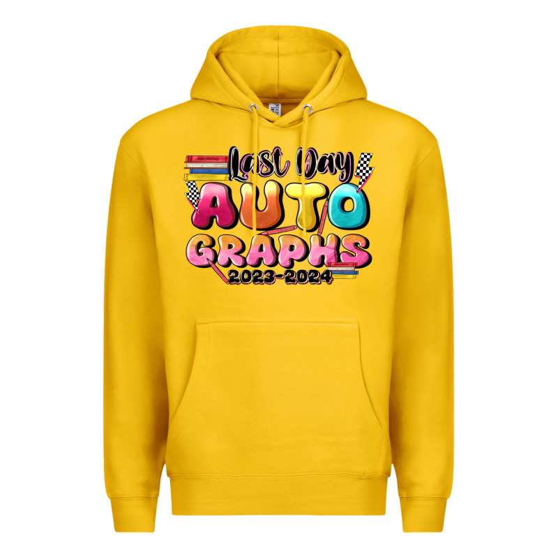 Last Day Autographs Premium Hoodie by JahusDesignShop | Teevron