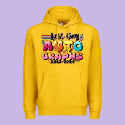 Last Day Autographs Premium Hoodie Designed By Jahusdesignshop