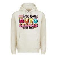 Oatmeal Heather last day autographs Premium Hoodie - JahusDesignShop